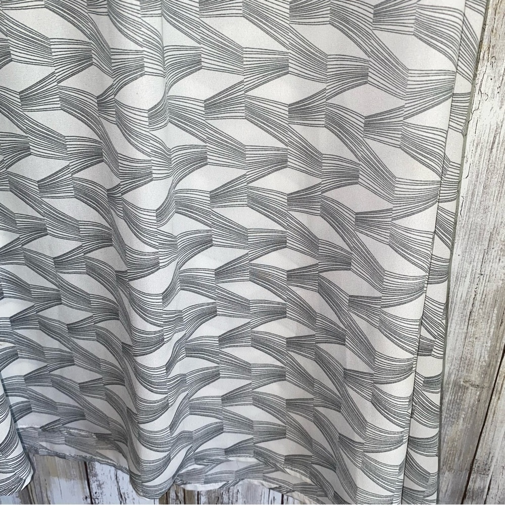BB Dakota Grey High Neck Shift Dress - Picture 3 of 6